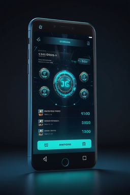 Smartphone mit Flagman Casino App